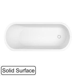 Ванна из искусственного камня WHITECROSS Jess 0223.160071.200 160x70 см белый матовый